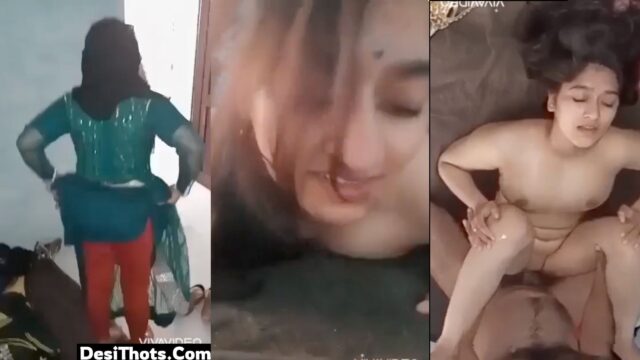 Hot Innocent face north Indian housewife pussy licked and fucked mms