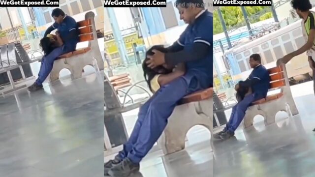 Indian Railway station open blowjob viral mms video