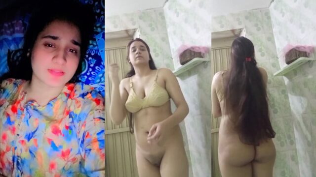 Paki Desi lady showing Big Boobs and Pussy Show mms video